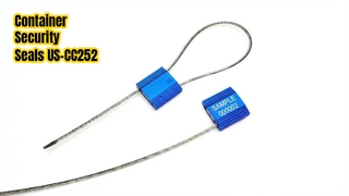 Sichere Versandbehälter mit Kabelplomben