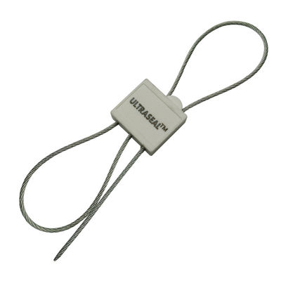 2.0 mm Kabeldurchmesser ISO 17712 getestet Einweg-Doppelverschluss-Plastik-Metallkabeldichtung