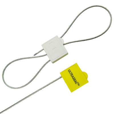 2.0 mm Kabeldurchmesser ISO 17712 getestet Einweg-Doppelverschluss-Plastik-Metallkabeldichtung
