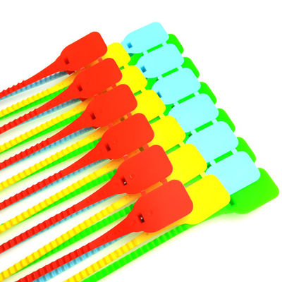 Selbstverriegelnde PP-Stripe mit Markierungsfläche L 33 * W 25 mm und benutzerdefiniertem Kunststofftag