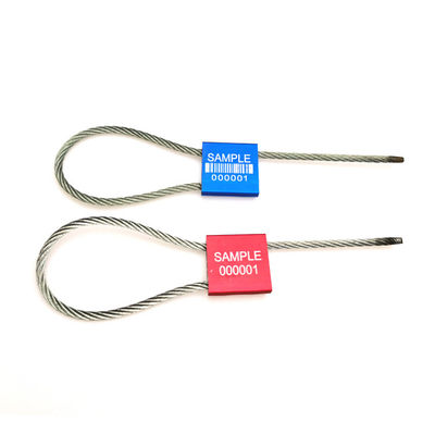 US-CC351 Hochsicherheit Metall-Aluminium-Legierung Einweg-Container-Kabel-Eingangssiegel für Lastwagen