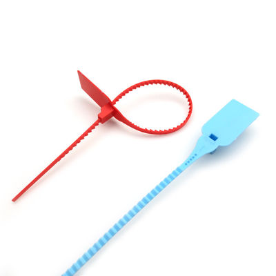Ziehen Sie sichere Dichtungen für PP-Produkte aus Markierungsfläche 40*26mm Seriennummer enthalten