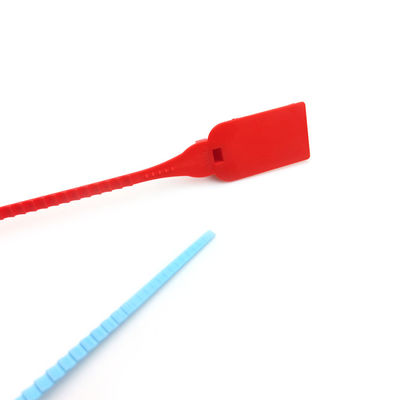 Ziehen Sie sichere Dichtungen für PP-Produkte aus Markierungsfläche 40*26mm Seriennummer enthalten
