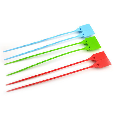 Ziehen Sie sichere Dichtungen für PP-Produkte aus Markierungsfläche 40*26mm Seriennummer enthalten