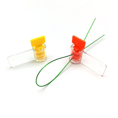 Markierbare Fläche 22,5*13 mm Barcode Kunststoff-Twist-Meter-Siegel-Tag für Elektrometer