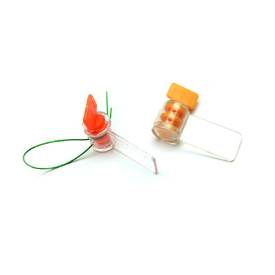 Markierbare Fläche 22,5*13 mm Barcode Kunststoff-Twist-Meter-Siegel-Tag für Elektrometer