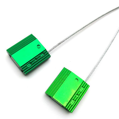 US-CC182 Manipulationssichere Zugfestigkeit Aluminiumbehälter Sicherheitskabel Dichtung 1,8 mm Kabel