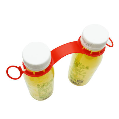 Blau US-HDF36X42F Plastikflaschenclip Träger Plastik Promo-Griff Durchschnittliches Gewicht 4,242 g / pc
