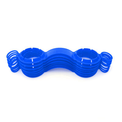 Blau US-HDF36X42F Plastikflaschenclip Träger Plastik Promo-Griff Durchschnittliches Gewicht 4,242 g / pc