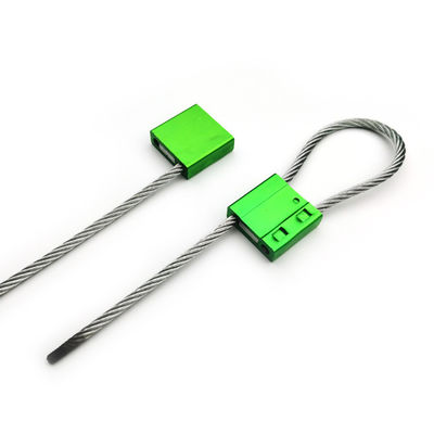 Verzinkte Stahlcontainer Kabelverschluss Verschluss Sicherheitszeichen für den Zoll 27,3*26,2*9,4 mm