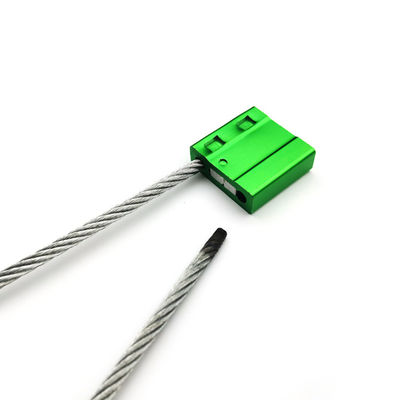 Verzinkte Stahlcontainer Kabelverschluss Verschluss Sicherheitszeichen für den Zoll 27,3*26,2*9,4 mm