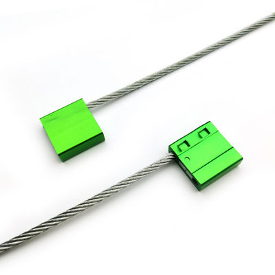 Verzinkte Stahlcontainer Kabelverschluss Verschluss Sicherheitszeichen für den Zoll 27,3*26,2*9,4 mm