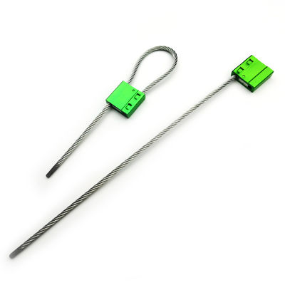 Verzinkte Stahlcontainer Kabelverschluss Verschluss Sicherheitszeichen für den Zoll 27,3*26,2*9,4 mm