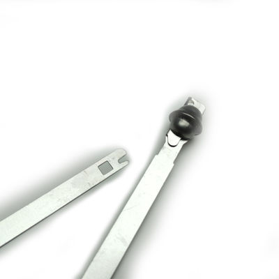 Blechplattierte Eisen-Indikative Sicherheitsband für Lkw-Anhänger-Container-Clip-Dichtung