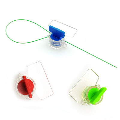 2.22 / 2.13 g / pc Durchschnittsgewicht Manipulationsbeständiges Plastik-Wasserzähler-Sicherheits-Twist-Siegel