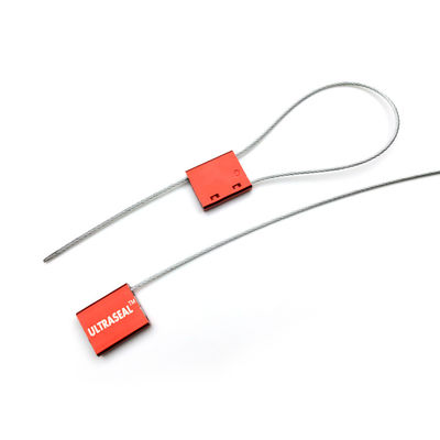 Markierbarer Bereich 26*22mm US-CC181 Nummerierter Versandcontainer Stahlkabel Aluminium Sicherheitsverschluss