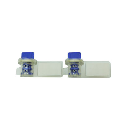 45.5*25,5*18,5 mm Drehstärker klarer PC-Strichcode Wasserzähler Sicherheitssiegel Gelb
