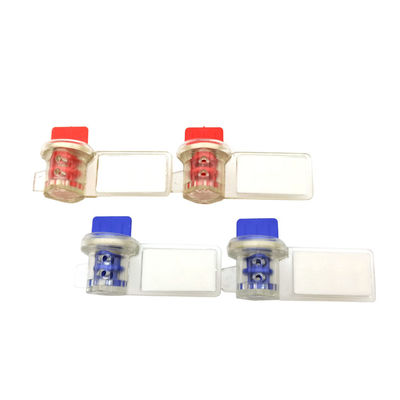 45.5*25,5*18,5 mm Drehstärker klarer PC-Strichcode Wasserzähler Sicherheitssiegel Gelb