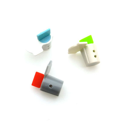 Markierbare Fläche 18,5*8,0 mm Mini-Twist-Tight-Tamper-Proof-Sicherheits-Plastik-Taxizähler-Siegel