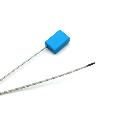 Galvanisierte Stahldraht-Plastikkabeldichtung für individuelle Seriennummern und Materialien