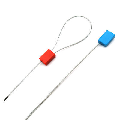 Galvanisierte Stahldraht-Plastikkabeldichtung für individuelle Seriennummern und Materialien
