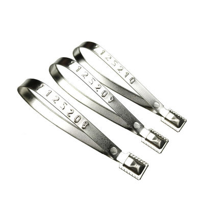 ISO 17712-zertifiziertes Metallgurtsigel zur sicheren Manipulationssicherung 118 mm Gesamtlänge