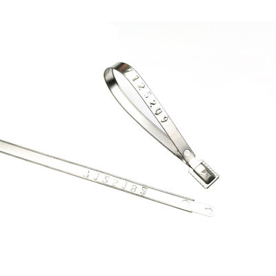 ISO 17712-zertifiziertes Metallgurtsigel zur sicheren Manipulationssicherung 118 mm Gesamtlänge