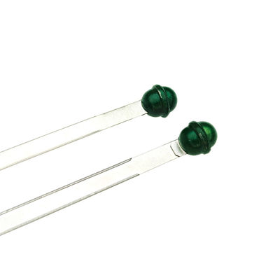 216 mm Festlänge Selbstverriegelung Metallclip-Gürtel mit Markierfläche 150*8 mm