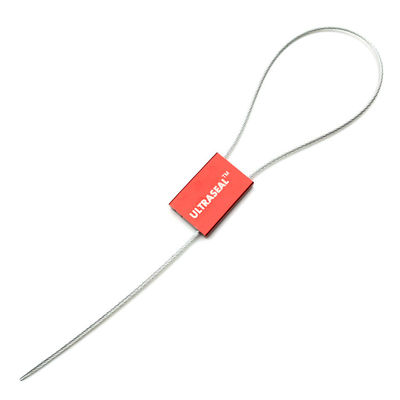 US-CC184 Strafsicherheit Zollnummeriertes Containerkabel Sicherheitssiegel 1,8 mm Kabeldurchmesser