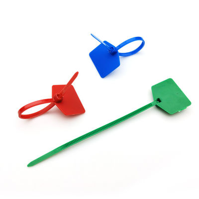 120 mm 220 mm Selbstverschließung Marker Tag Kabel Bindungen Kunststoff Zip Nylon Siegel Tag