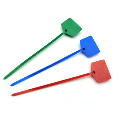 120 mm 220 mm Selbstverschließung Marker Tag Kabel Bindungen Kunststoff Zip Nylon Siegel Tag
