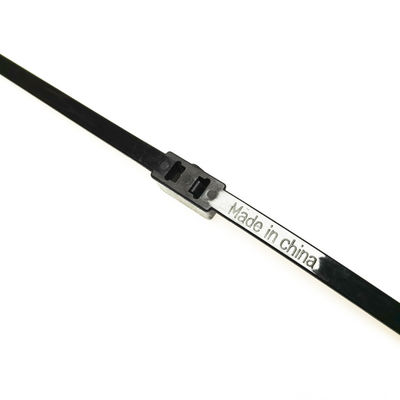 12*690 mm Selbstverschließung Zugengehaltene Polizei-Sicherheit Doppelflex Plastik-Nylon-Handschellen