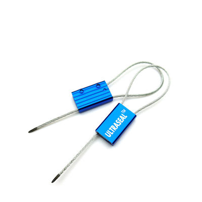 1.5mm Durchmesser Draht Mini Pull Tight Kabel Dichtung für Logistik 24*14.6*6 mm Zugfestigkeit 1,96 KN 200 KG