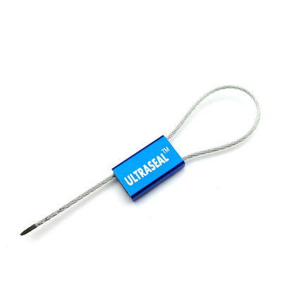 1.5mm Durchmesser Draht Mini Pull Tight Kabel Dichtung für Logistik 24*14.6*6 mm Zugfestigkeit 1,96 KN 200 KG