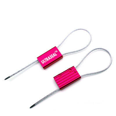 1.5mm Durchmesser Draht Mini Pull Tight Kabel Dichtung für Logistik 24*14.6*6 mm Zugfestigkeit 1,96 KN 200 KG