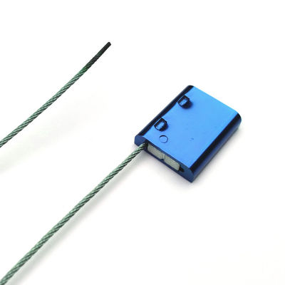 Aluminiumlegierung 1,5 mm Lastwagencontainer Tür Sicherheitskabel Dichtung mit Laserdruck