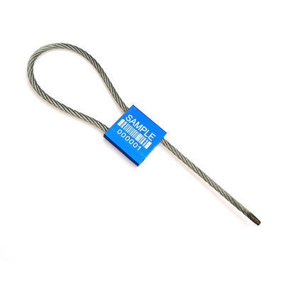 3.5mm Hochsicherheits-Container-Kabelsiegel mit Laserdruck und langlebiger Aluminiumlegierung