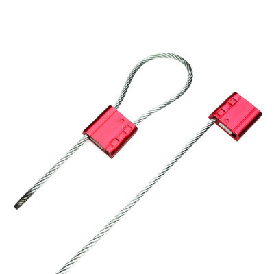 3.5mm Hochsicherheits-Container-Kabelsiegel mit Laserdruck und langlebiger Aluminiumlegierung