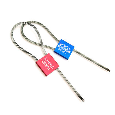 3.5mm Hochsicherheits-Container-Kabelsiegel mit Laserdruck und langlebiger Aluminiumlegierung