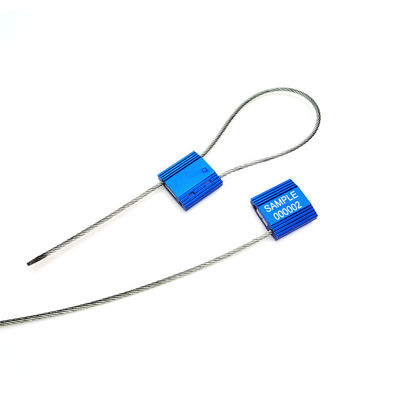 Aluminium-Sicherheitskabel-Eingangssiegel-Sperre US-CC352 3,5 mm Zug-Sperrverriegelungsmechanismus