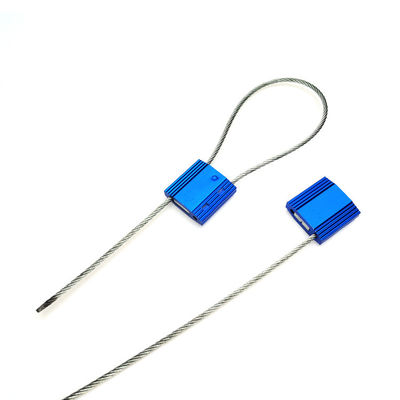 Aluminium-Sicherheitskabel-Eingangssiegel-Sperre US-CC352 3,5 mm Zug-Sperrverriegelungsmechanismus