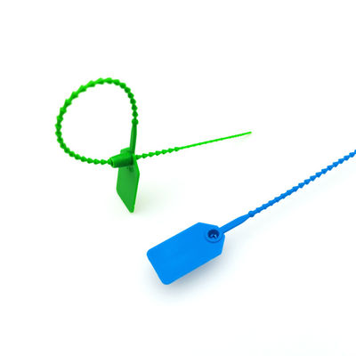 Gepäckbeutel mit 230 mm Sicherheitsdichtung aus Nylon-Kunststoff Gesamtlänge 230 mm