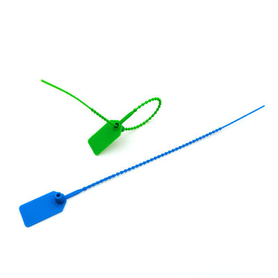 Gepäckbeutel mit 230 mm Sicherheitsdichtung aus Nylon-Kunststoff Gesamtlänge 230 mm
