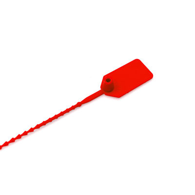 Gepäckbeutel mit 230 mm Sicherheitsdichtung aus Nylon-Kunststoff Gesamtlänge 230 mm