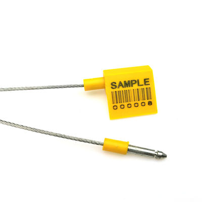 250*27,5*12,4 mm Laserdruck US-CC182B Lkw-Container Sicherheit Selbstverschließung Logistikkabel Siegel