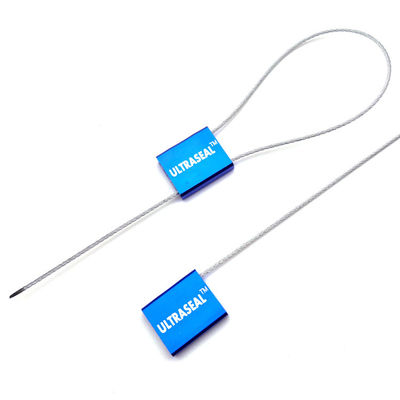 300 mm langes Kabel aus Aluminiumlegierung Metalldichtung für manipulationssichere Sicherheitsdraht
