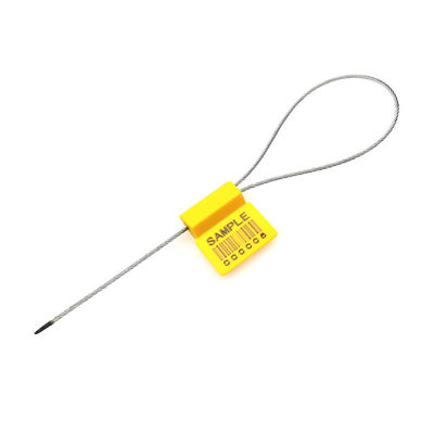 Schutzkabel mit ABS-beschichtetem Stahldraht-Tag Kabel Sicherheitsverschluss Siegel 1,8 mm