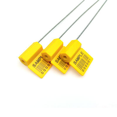Schutzkabel mit ABS-beschichtetem Stahldraht-Tag Kabel Sicherheitsverschluss Siegel 1,8 mm