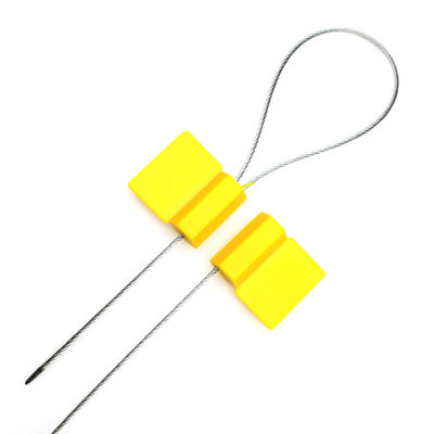 Schutzkabel mit ABS-beschichtetem Stahldraht-Tag Kabel Sicherheitsverschluss Siegel 1,8 mm