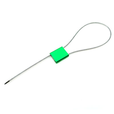 Markierbare Fläche 26*22mm Ziehen Sie fest Manipulationssicherheitsbehälter Nummerierte Kabel Dichtungen Schloss